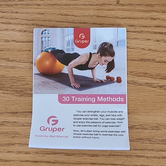 Inflatable Exercise Ball - Picture 9 of 12